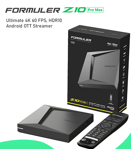 FORMULER Z10 Pro Fournisseur Formuler Officiel 