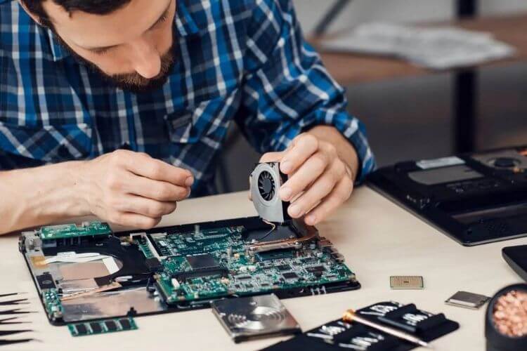 Réparer un ordinateur portable