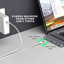 Hyper Hub USB C, adaptateur double hub Mac Type-C pour MacBook Pro Air 13", 15", 16", iPad Pro, appareils USB-C, 45,2 cm² : USBC PD 100 W 40 Gbit/s, HDMI 4K, lecteur de cartes microSD/SD, 2 x USB 3.1