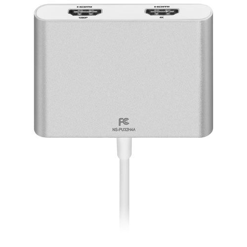 Adaptateur USB 3.0 vers deux ports HDMI 4K d'Insignia