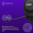 Casque de jeu filaire stéréo avec micro JBL Quantum 100M2 - Noir