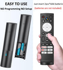 Télécommande de rechange vocale pour Hisense-Smart-TV, compatible avec les téléviseurs Hisense QLED UHD Mini-LED ULED Google