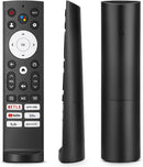 Télécommande de rechange vocale pour Hisense-Smart-TV, compatible avec les téléviseurs Hisense QLED UHD Mini-LED ULED Google