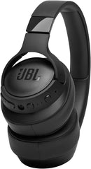 JBL Tune 760NC - Casque Bluetooth supra-auriculaire sans fil avec suppression adaptative du bruit, Smart Ambient, autonomie jusqu'à 50H avec charge rapide, design léger, confortable et pliable (Noir)- Boîte ouverte – Comme neuf