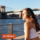 JBL Tune 760NC - Casque Bluetooth supra-auriculaire sans fil avec suppression adaptative du bruit, Smart Ambient, autonomie jusqu'à 50H avec charge rapide, design léger, confortable et pliable (Noir)- Boîte ouverte – Comme neuf