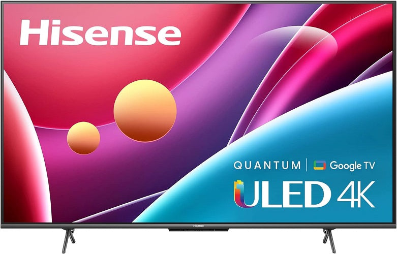 Téléviseur Google Smart 4K ULED de 65 po avec technologie Quantum Dot( Pas de livraison sur les téléviseurs  achat au magasin SEULEMENT) BOITE OUVERTE