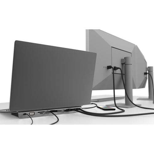 Helix 6-in-1 USB-C to HDMI/USB-C/USB-A/LAN Hub (ETHHUB7) - Open Box