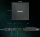 Boîtier TV Android YOKATV IPx3 4K UHD avec streaming