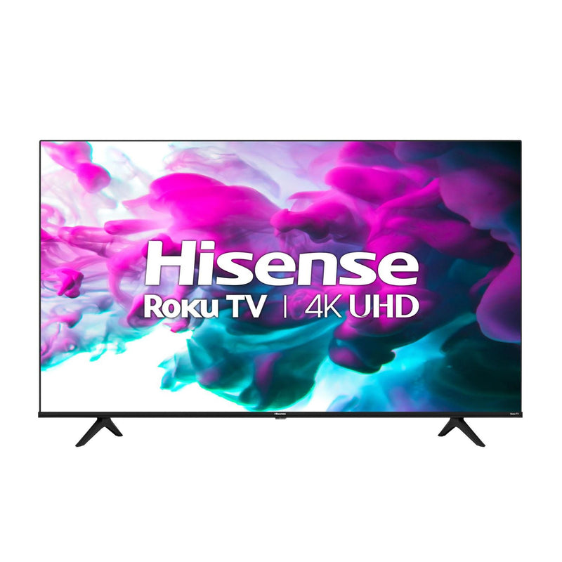 HISENSE  LED Télévision 50po 4K UHD HDR ROKU SMART ( Pas de livraison sur les téléviseurs  achat au magasin SEULEMENT) BOITE OUVERTE