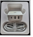 Chargeur mural USB-C de 65 W de Platinum avec câble USB-C et 2 ports USB