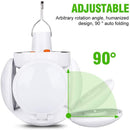 Lampe de tente de camping solaire portable avec crochet de suspension