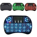 Mini wireless backlit keyboard: surf from your couch