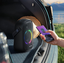 Haut-parleur sans fil Bluetooth résistant aux éclaboussures Rave Neo de Soundcore par Anker - Noir (Boite Ouverte)